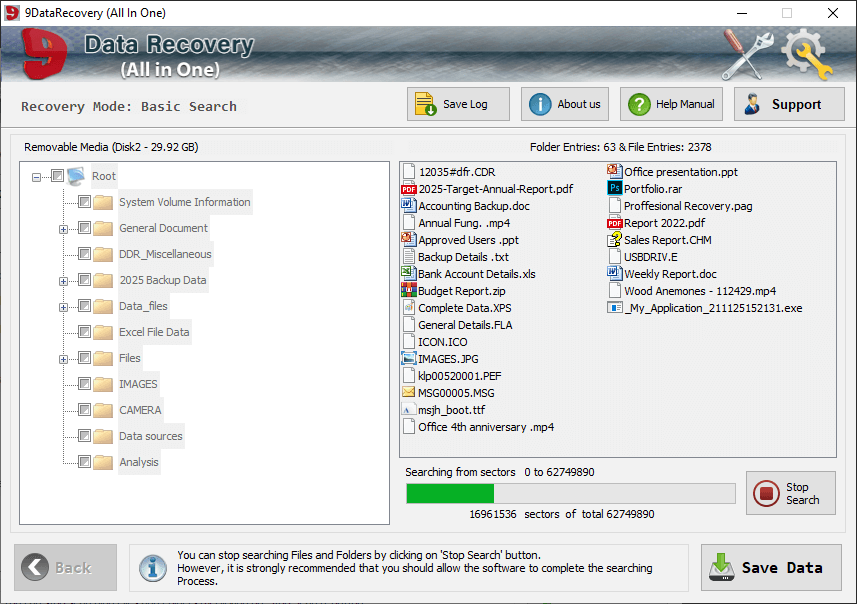 Digital Camera Data Recovery