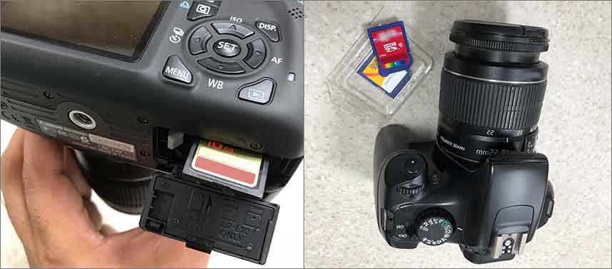 Connect memory card